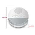 thumbnail image 2 of Máquina de ruido blanco Bebé Sueño Chupete Reproductor de sonido Luz nocturna Temporizador de apagado automático Reproductor de ruido blanco Scienceny EL5352-00B, 2 of 2