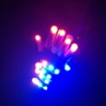 thumbnail image 5 of Christmas Sale! Light Up Gloves LED Gloves Rave Cool Toys Gifts for Kids Teens Boys Girls Christmas Stocking Stuffers Party Favors (Ages 4-9, Pink), 5 of 6