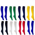 thumbnail image 3 of Calcetines de fútbol para adultos, elásticos, para estudiantes, para hombres y mujeres, deportivos, de grosor medio, de color sólido, de longitud media, 3 of 6