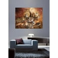thumbnail image 2 of Wallhogs Cavalaris Cat Power Poster Wall Mural, 2 of 2