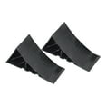thumbnail image 1 of 2x Cales de Roue Robustes Faciles à Utiliser pour Camion Campeur RV 22x9x11cm Noir, 1 of 8