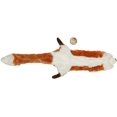 thumbnail image 4 of thical Pets Plush Skinneeez Fox 14-Inch Stuffingless Dog and cat squeaking Toy, 4 of 8