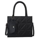 thumbnail image 1 of Bolso bandolera de piel sintética de nueva tendencia, sencillo, pequeño, cuadrado, moderno, portátil, color negro, 1 of 5