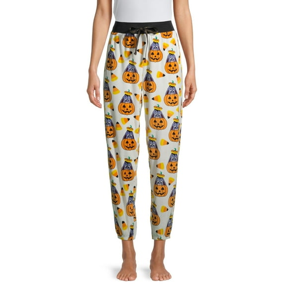 Disney Women's and Women's Plus Eeyore Plush Pajama Joggers