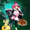 thumbnail image 4 of Escoba de bruja para cosplay de Halloween, decoración para fiesta de Halloween, disfraz de cosplay, accesorio de escoba de bruja, 4 of 8