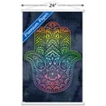 thumbnail image 3 of Brigid Ashwood - Rainbow Hamsa Wall Poster with Magnetic Frame, 22.375" x 34", 3 of 5