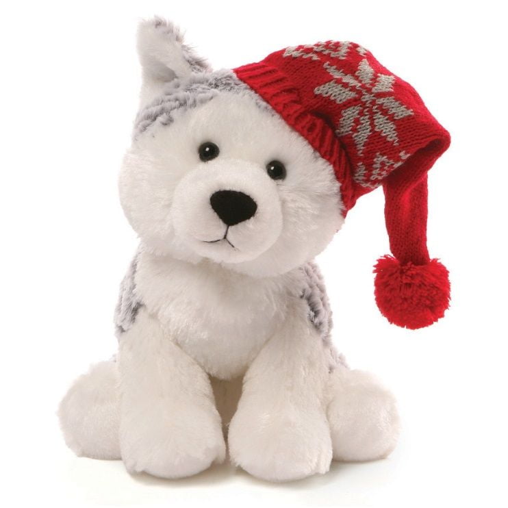 Flurry Husky 8 inch Christmas Stuffed Animal by GUND (4053910)
