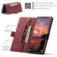 thumbnail image 4 of Wallet Case for Samsung Galaxy S23 Ultra 5G,Magnetic Protect PU Leather Flip Case with Card Holders RFID Blocking Kickstand Shockproof Protection Case for Samsung Galaxy S23 Ultra 5G 2023 (Red), 4 of 18
