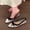 White, variant on Women's Mesh Polka Dots Ballet Flats Fashion Mesh Pointed Toe on Flat Shoes Dressy Comfortable Casual Ballerina Shoes for Wedding Work(Black,9.5)
