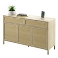 thumbnail image 6 of Twin Star Home 52" Sideboard with Drawers and Linen-style Accents, 6 of 6