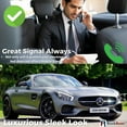 thumbnail image 6 of RockRose 35% VLT Air Nano Ceramic Car Window Tint - Ceramic Window Tint for Car and Building, Excellent Heat Rejection, No Haze, Easy to Shrink, 99% UV Rejection, and IRR 93%-95% - Size (20" X 25ft), 6 of 6