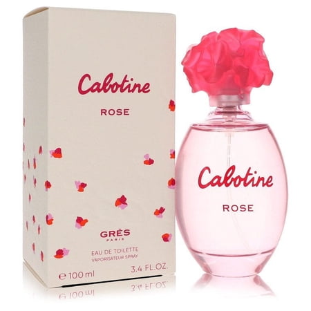 Cabotine Rose by Parfums Gres Eau De Toilette Spray 3.4 oz for Women Pack of 2