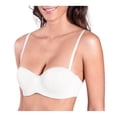 thumbnail image 2 of Brasier Fruit of the Loom para Mujer, Liso Brasier Strapless en Microfibra Blanco Talla 34B, 2 of 4