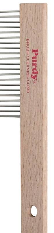 Purdy Brushcomb With Wood Handle  068010