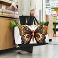 thumbnail image 6 of Butterfly Large Capacity Reusable Foldable Oxford Cloth Grocery Baskets - Multipurpose Storage Basket and Decorative Box, 6 of 7