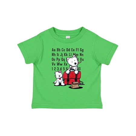 

Inktastic Teachers Pet Westies Gift Toddler Boy or Toddler Girl T-Shirt
