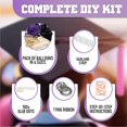 thumbnail image 3 of Kit de guirnaldas y arcos con globos SHERYL DECOR morado/negro/blanco, 3 of 6