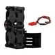 thumbnail image 2 of Ventilador de refrigeración para motor de coche RC, profesional, accesorios de repuesto, aleación de aluminio, Negro, 2 of 9