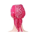 thumbnail image 3 of Cotton Cooling Skull Cap Du Rag Motorcycle Biker Head Wrap Do Doo Bandana Hat, 3 of 3