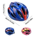 thumbnail image 3 of Eigraketly Casco de bicicleta de PVC, equipo de protección para deportes, patinete, monopatín, ciclismo de carretera, cascos de seguridad para montar, patinar Rosado Eigraketly OD022045-02, 3 of 6