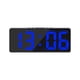 thumbnail image 2 of Reloj despertador digital Simples LED con pantalla digital grande, reloj despertador de moda, totalmente funcional, para escritorio, mesita de noche, estudio, cocina, reloj con marco negro., 2 of 7
