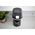 thumbnail image 3 of CULINARY CHEF 2-in-1 Single Serve K Cup Coffee Maker with Reusable Stainless Steel Mesh Grounds Pod, Optimal Brew Temperature for Hot, French, Italian, or DIY Iced Blends, Black, 3 of 17