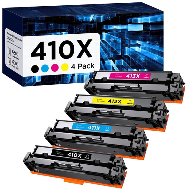 Cartucho de tóner belietop 410X High Yield para HP M452dw M477fnw