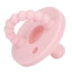 thumbnail image 4 of Chupete portátil de silicona de grado alimenticio para bebé, accesorio para el cuidado del chupete de pezón redondo infantil, color rosa, 4 of 9