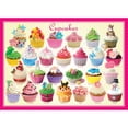thumbnail image 3 of Eurographics: Cupcakes 100-Piece Puzzle – Colorful Dessert Photo Collage, Whimsical Sweets Jigsaw, Holiday & Nature Themed Treats, 19 x 13",  Kids 5+, 3 of 10