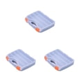 thumbnail image 4 of Caja de herramientas Riwesomey Rejillas de almacenamiento de plástico Compartimiento Organizador 32*25.5*6, 4 of 6