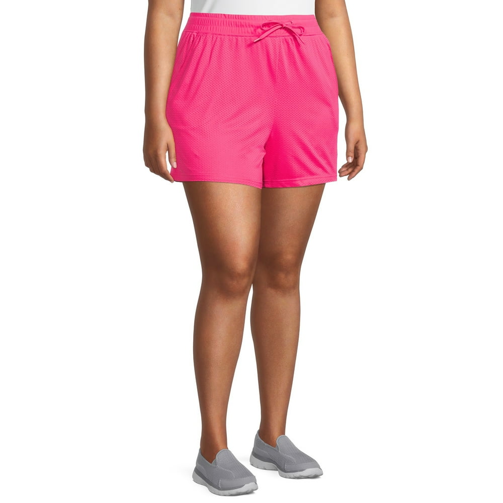 Athletic Works Athletic Works Plus Size Mesh Shorts, 2Pack Walmart