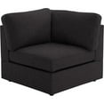 thumbnail image 4 of Bowery Hill Modular Sectional Sofa with Reversible Chaise in Dark Gray Linen, 4 of 9