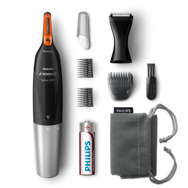 Philips Norelco Series 5000 Nosetrimmer 5100, Nose, Eyebrow and Ear