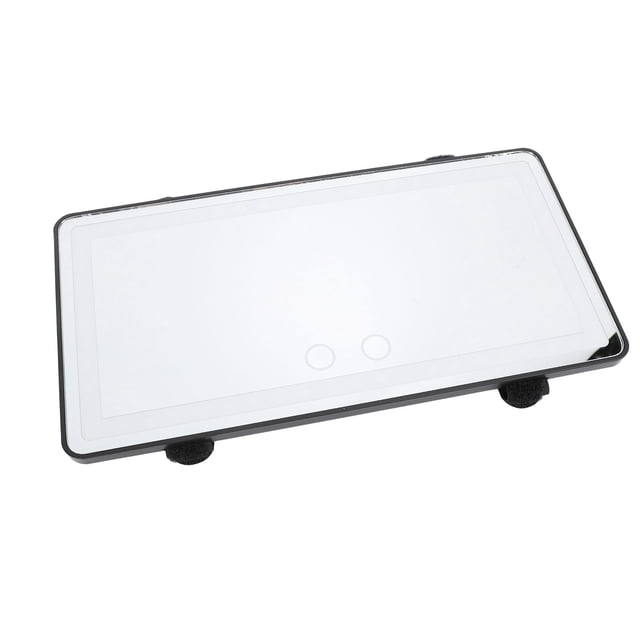 Espejo de maquillaje para Automóvil ANGGREK Recargable Por USB con Control Táctil de Temperatura de 3 Colores