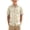 Beige, variant on Big Boys Casual Hawaiian Shirt Floral Print Summer Beach Button Down Shirts for Vacation Blue Size 9-10Years