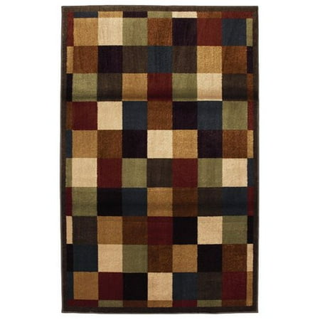 Mohawk Bartley Olefin Area Rug, Multi-Color, 6'6" x 9'