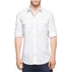 thumbnail image 1 of Calvin Klein - Camisa de manga larga con dos bolsillos para hombre, color blanco, grande, 1 of 1