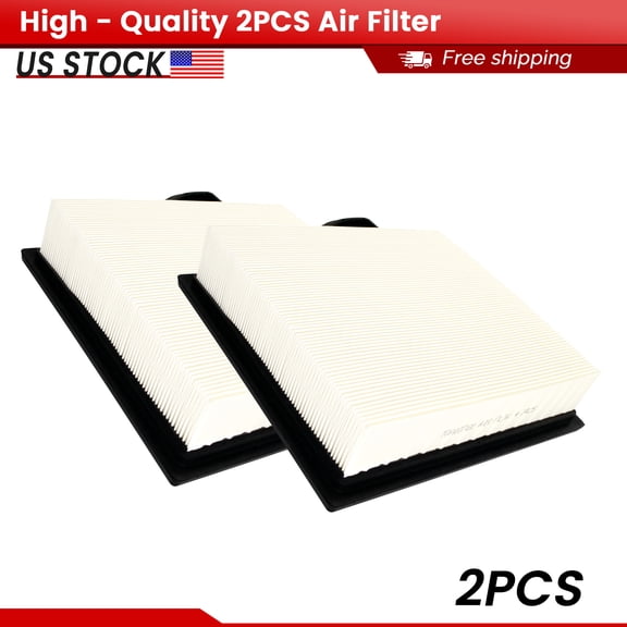 ACB ZONE 2 x Engine Air Filter for Ford Mustang 2010-2014 Gas V8 4.6L 5.0L V6 3.7L, OEM Engine Air Filter (CA10781)