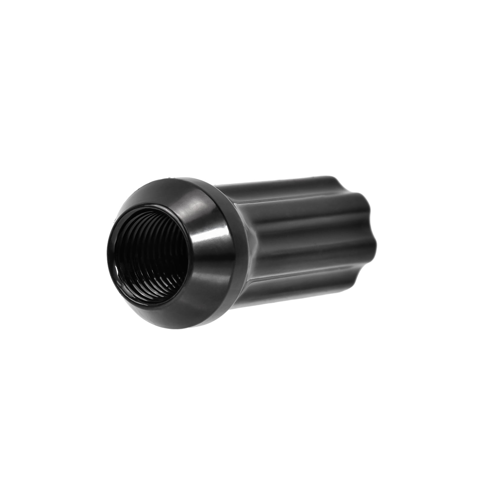Hex Autoparts (32PCS) 14x1.5 Spline Black Lug Nuts with Key for Ford F250 F350 Super Duty GMC Sierra 3500 Chevy Silverado 2500 HD 3500 HD