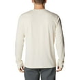 thumbnail image 2 of Columbia Men Regular fit Long Sleeve Henley Shirt Small Beige Solid, 2 of 9