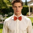 thumbnail image 4 of Aufmer Fashion Solid Color Male Formal Neck Knot Neat Compact Appearance Easy Wear Structure For Various Adult Formal Social Occasion Outfit Collocation, 4 of 7