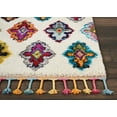thumbnail image 4 of Nourison Moroccan Casbah Bohemian Ivory/Multicolor 2'3" x 8' Area Rug, (2x8), 4 of 7