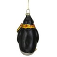 thumbnail image 5 of Northlight Glass Penguin Christmas Ornament - 3.75" - Black, White and Yellow, 5 of 5
