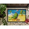 thumbnail image 3 of Frogs on the Beach Door Mat, 3 of 4