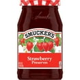 thumbnail image 2 of Smucker's Strawberry and Red Raspberry Preserves Variety Pack, 18 Ounces (Pack of 3), 2 of 4