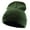 Olive, variant on Hunting Party Embroidered 12 Inch Long Knitted Beanie - Heather Grey OSFM