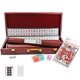 thumbnail image 1 of Set de Mahjong KAITAI 166 Fichas Estuche de Madera 46 cm, 1 of 5
