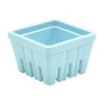 thumbnail image 2 of Amacok Fruit Basket Plastic Fruit Basket Fruit Bowl Square Fruit Baskets Bowls for Kitchen Easy to Clean Fruit Dish Fruit Tray, 2 of 6