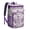 Purple-19, variant on Botanical Garden Print Backpack Cooler, Insulated Leakproof Cooler Bag, Waterproof Lunch Backpack for Nature Enthusiasts, Camping, Road Trips