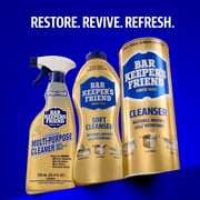 Bar Keepers Friend Cleanser Powder 21 OZ - Trusted Multi-Purpose Cleaner Since 1882
